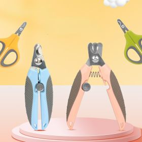 Dog Nail Clipper Dog Nail Trimmers; Dog Nail File with Safety Guard; Sharp Stainless Steel; Professional Pet Nail Clippers for Small to Large Dog (Color: Large green, No: 92709/92750)